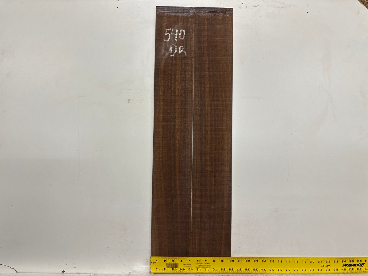 Indian Laurel Dreadnought Guitar Back and Side Set #540 - Exotic Wood Zone