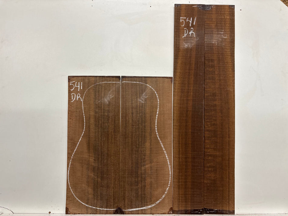 Indian Laurel Dreadnought Guitar Back and Side Set #541 - Exotic Wood Zone