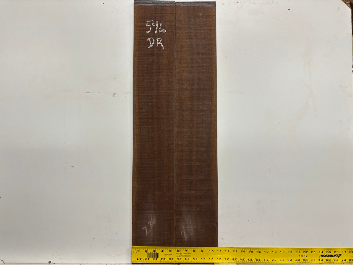 Indian Laurel Dreadnought Guitar Back and Side Set #546 - Exotic Wood Zone