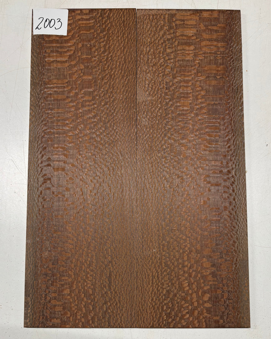Leopardwood Guitar Drop Top - 21-1/4" x 7-1/8" x 3/8" #2003