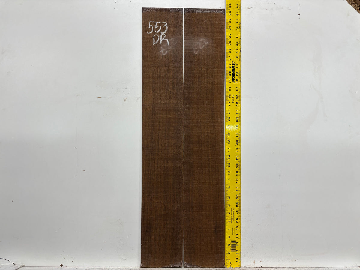 Indian Laurel Dreadnought Guitar Back and Side Set #553 - Exotic Wood Zone