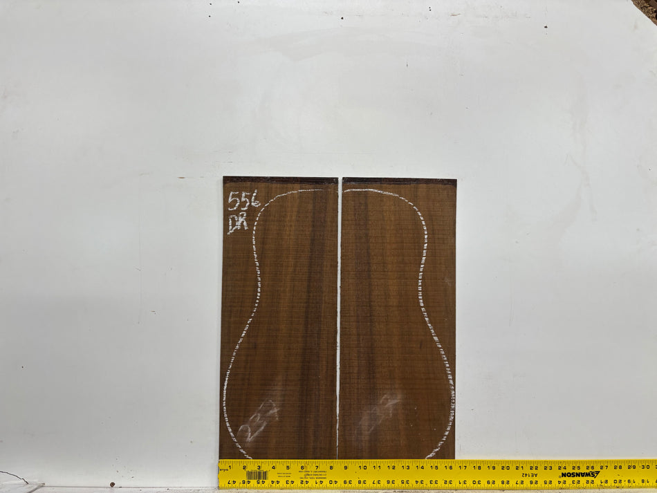 Indian Laurel Dreadnought Guitar Back and Side Set #556 - Exotic Wood Zone