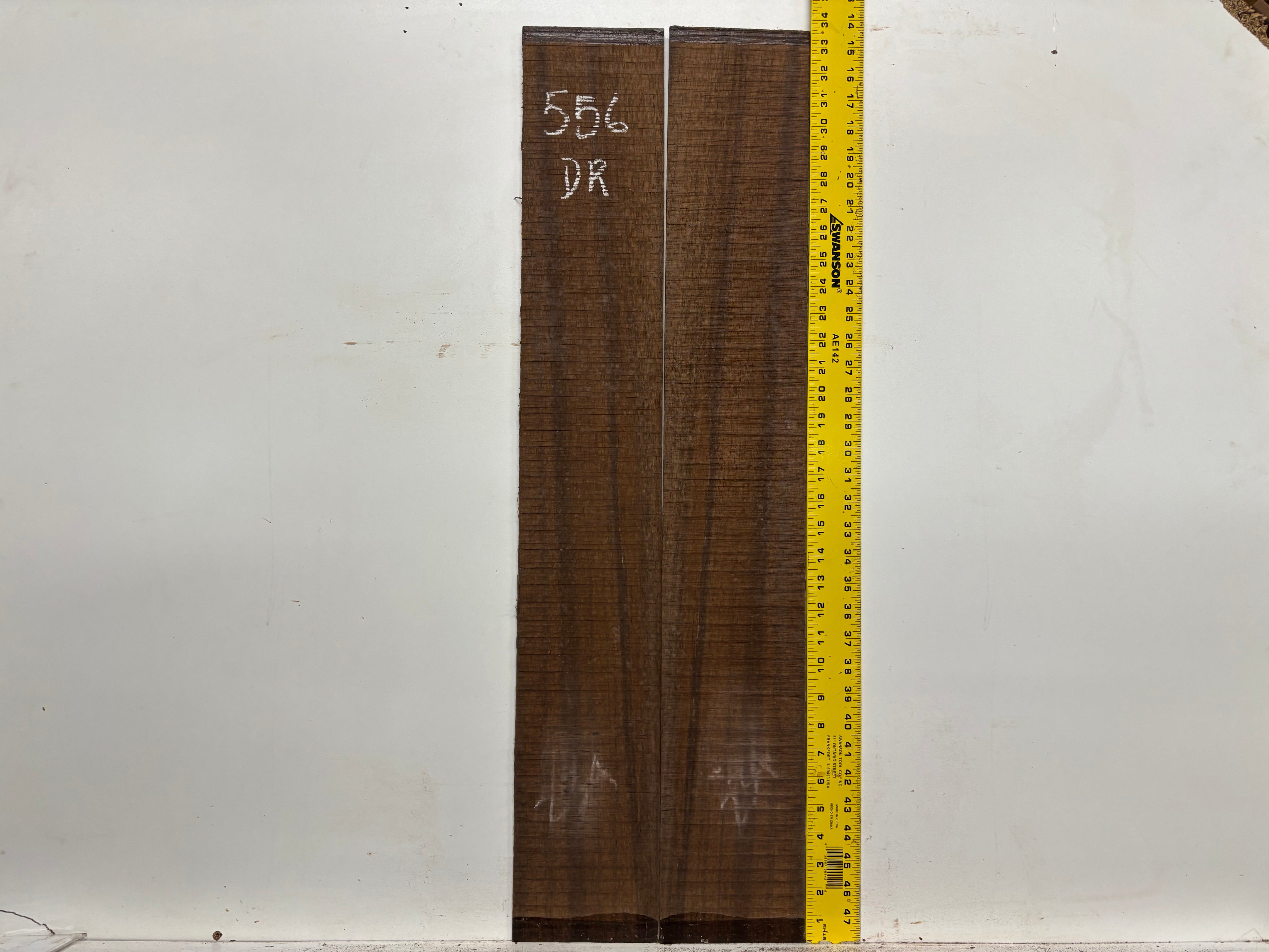 Indian Laurel Dreadnought Guitar Back and Side Set #556 - Exotic Wood Zone