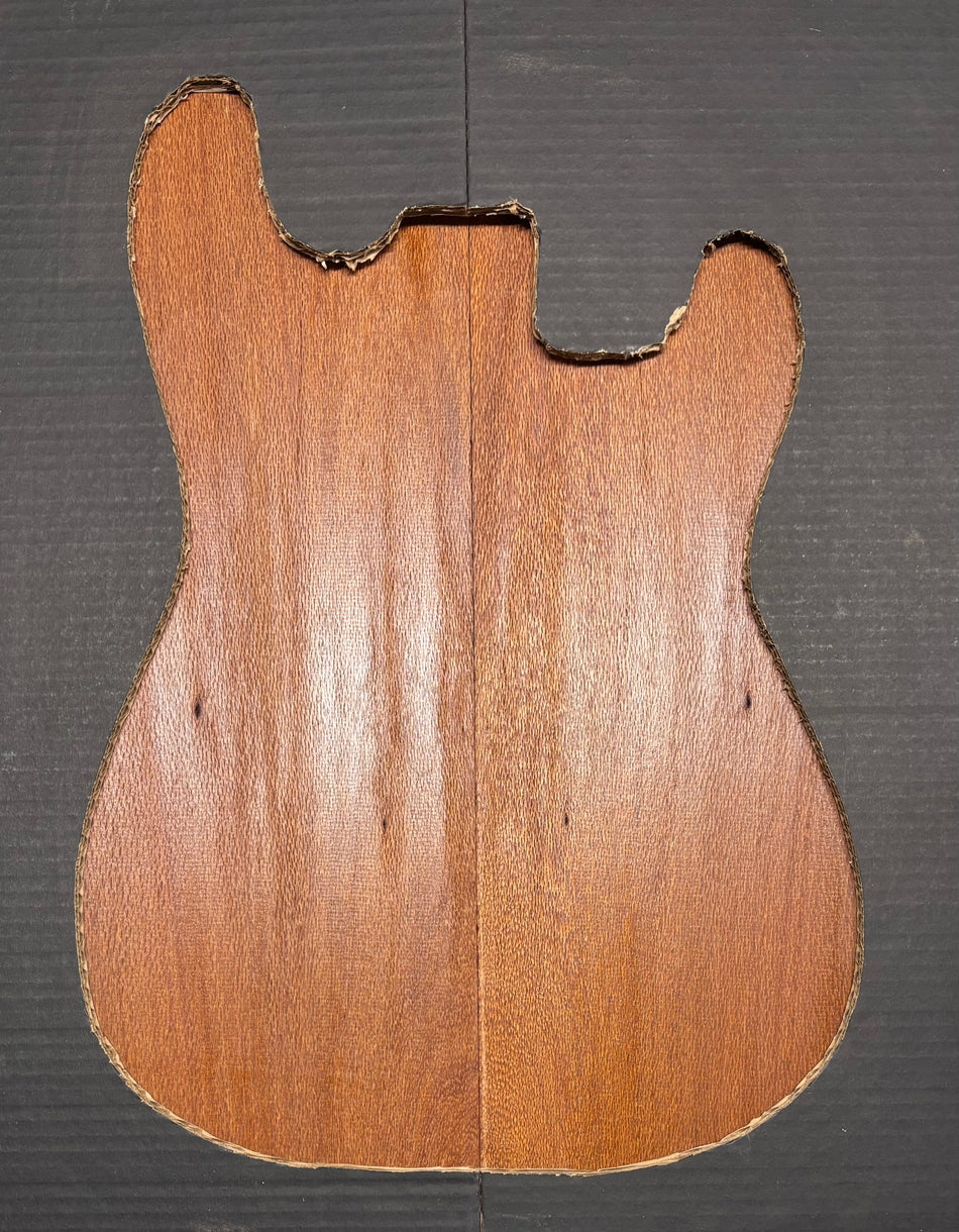 Leopardwood Guitar Drop Top - 21-1/4" x 7-1/8" x 3/8" #2006