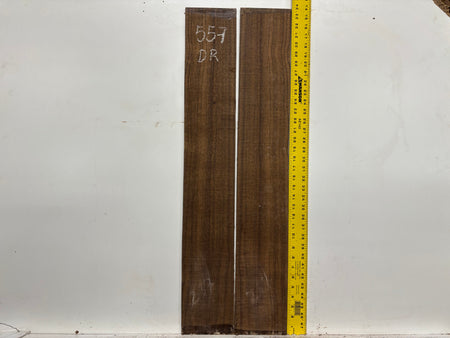 Indian Laurel Dreadnought Guitar Back and Side Set #557 - Exotic Wood Zone