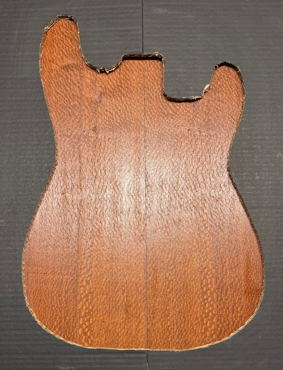 Leopardwood Guitar Drop Top - 21-1/4" x 7-1/8" x 3/8" #2007