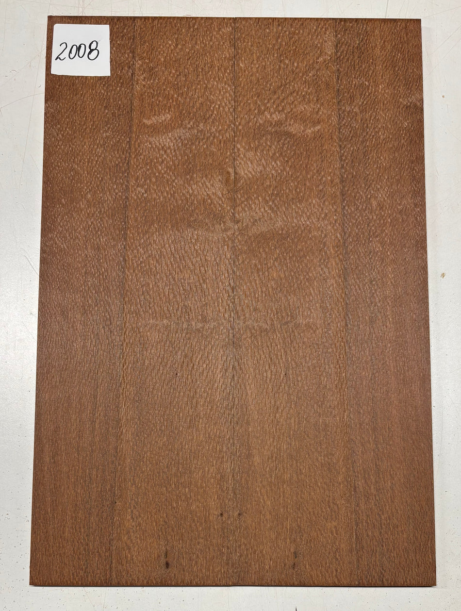 Leopardwood Guitar Drop Top - 21-1/4" x 7-1/8" x 3/8" #2008 Exotic Wood Zone 