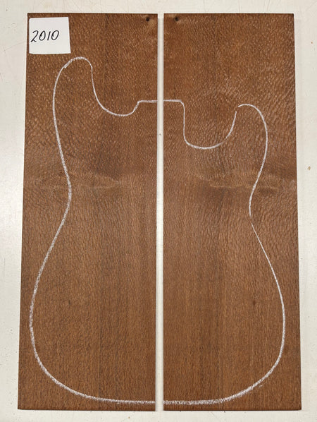 Leopardwood Guitar Drop Top - 21-1/4" x 7-1/8" x 3/8" #2010 Exotic Wood Zone 