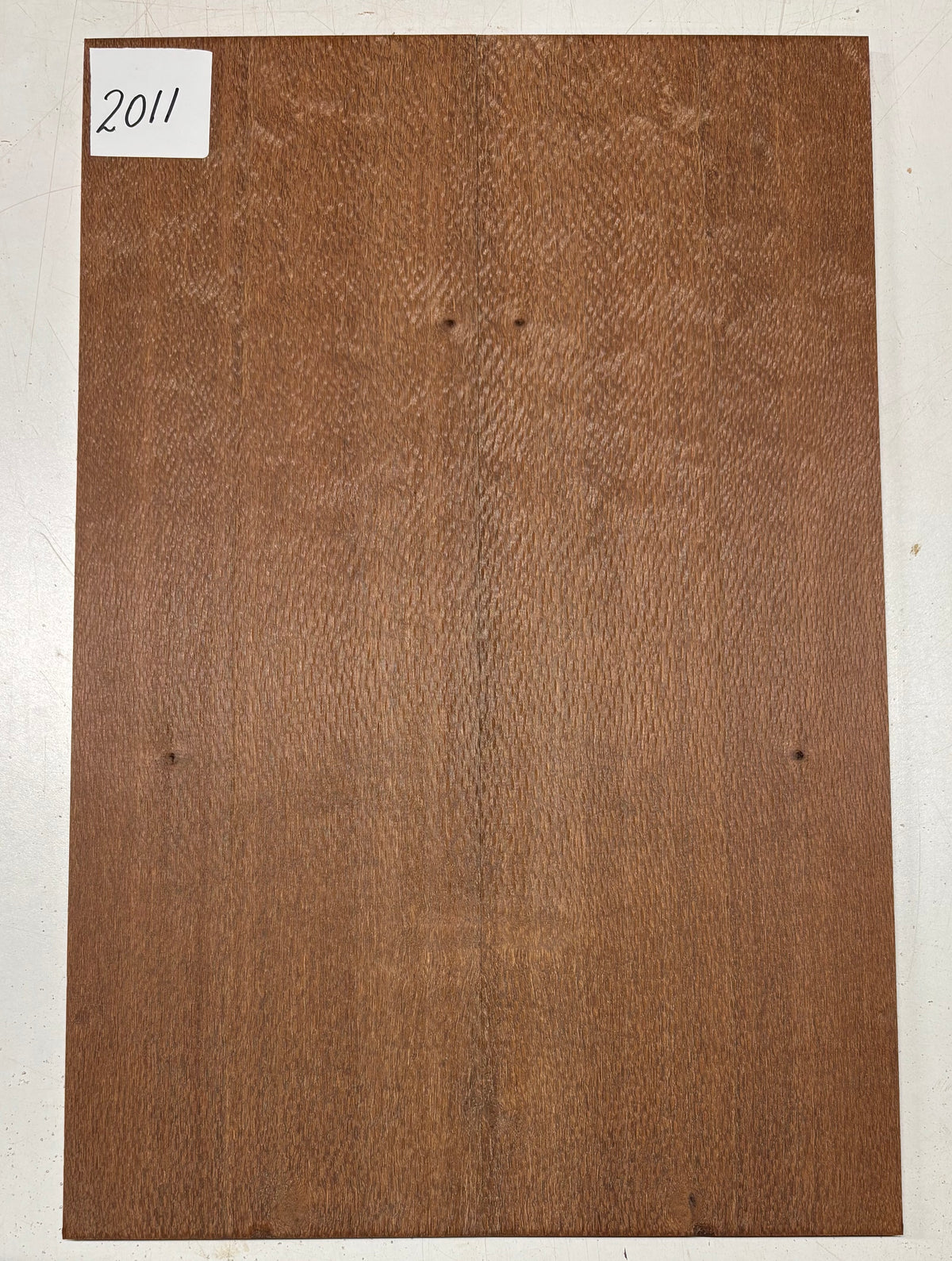 Leopardwood Guitar Drop Top - 21-1/4" x 7-1/8" x 3/8" #2011 Exotic Wood Zone 