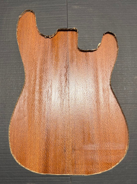 Leopardwood Guitar Drop Top - 21-1/4" x 7-1/8" x 3/8" #2015 Exotic Wood Zone 