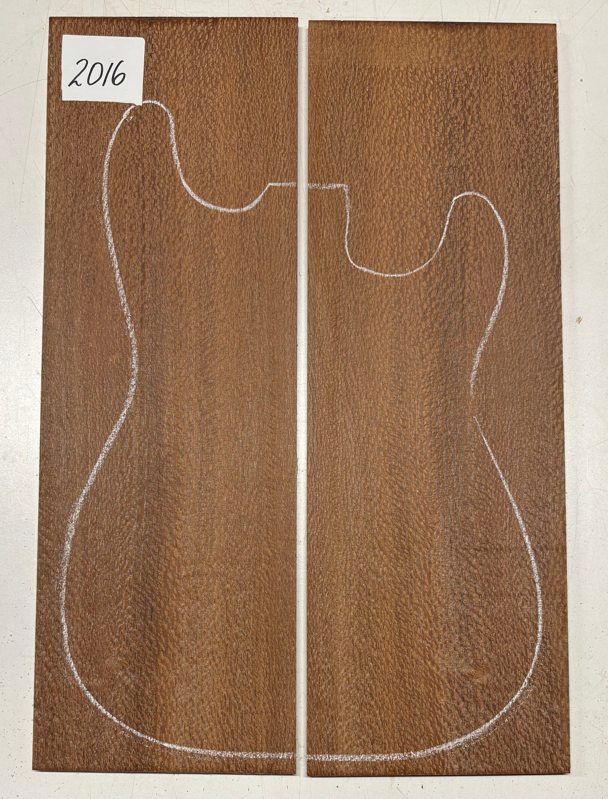 Leopardwood Guitar Drop Top - 21-1/4" x 7-1/8" x 3/8" #2016 Exotic Wood Zone 