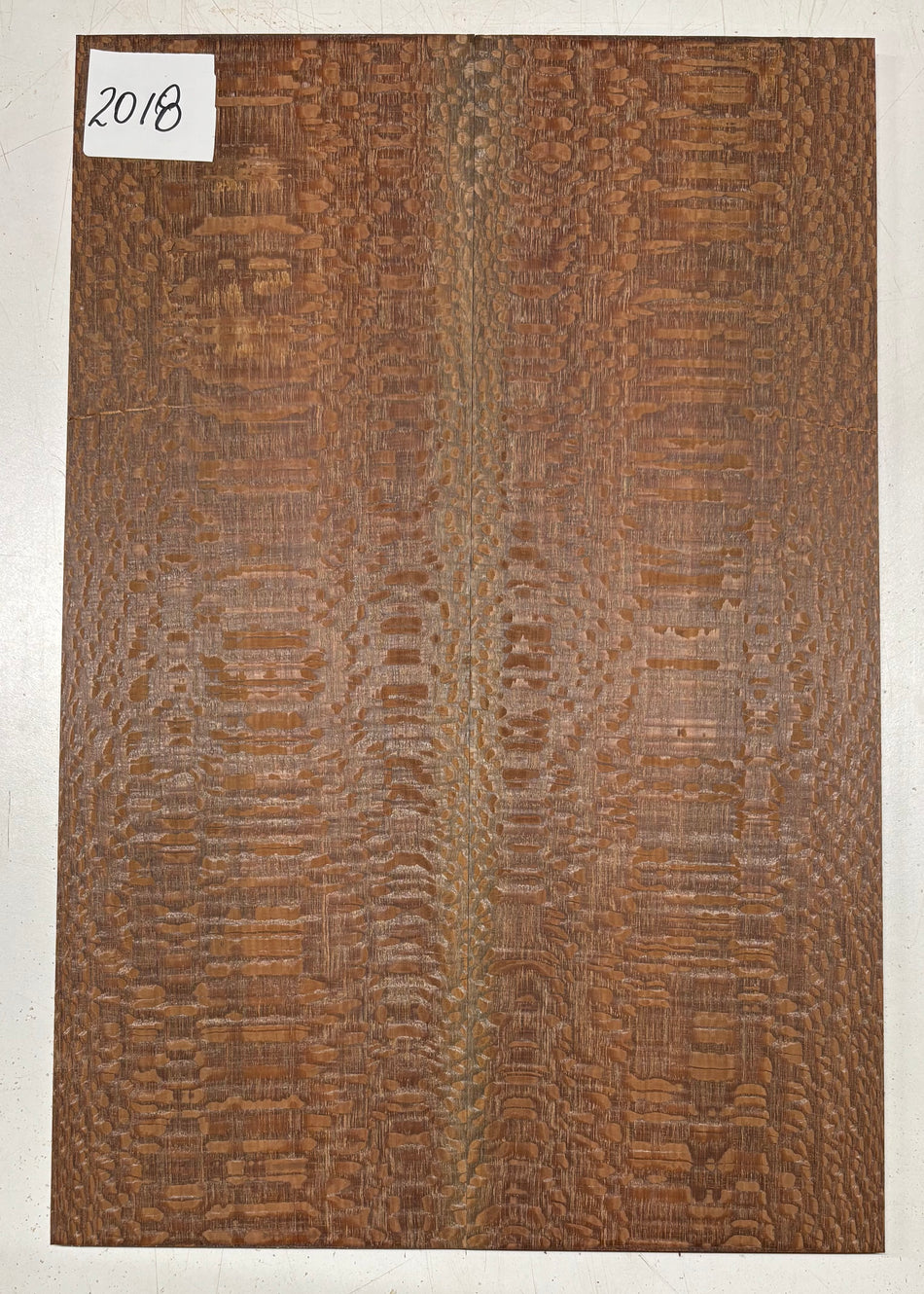 Leopardwood Guitar Drop Top - 21-1/4" x 7-1/8" x 3/8" #2018 Exotic Wood Zone 