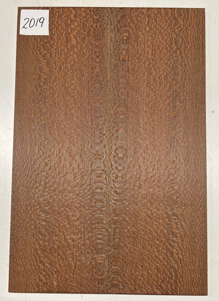 Leopardwood Guitar Drop Top - 21-1/4" x 7-1/8" x 3/8" #2019 Exotic Wood Zone 