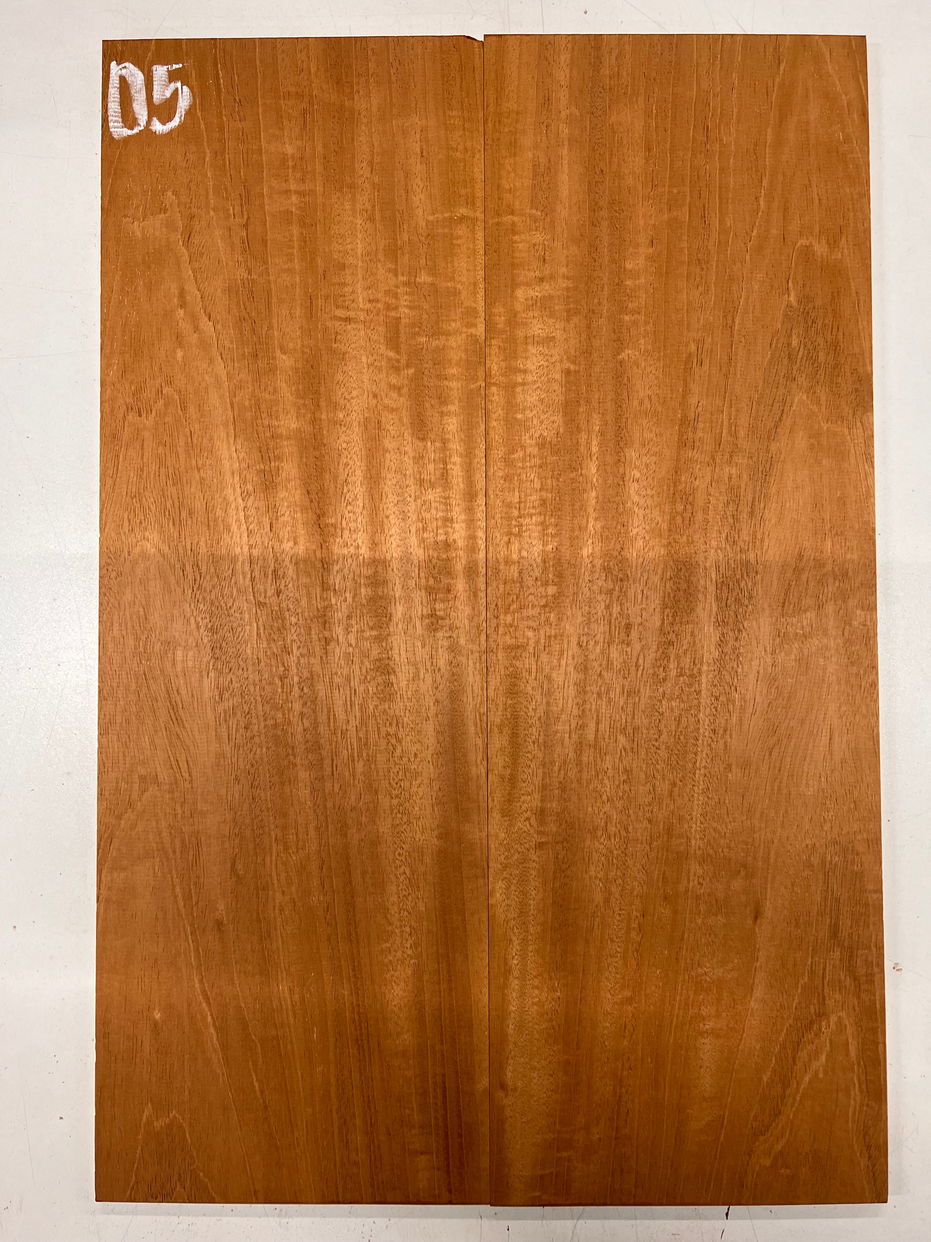 Beautiful Flame Honduran Mahogany Guitar Drop Tops 21" x 7" x 1/4" #05 - Exotic Wood Zone - Buy online Across USA 