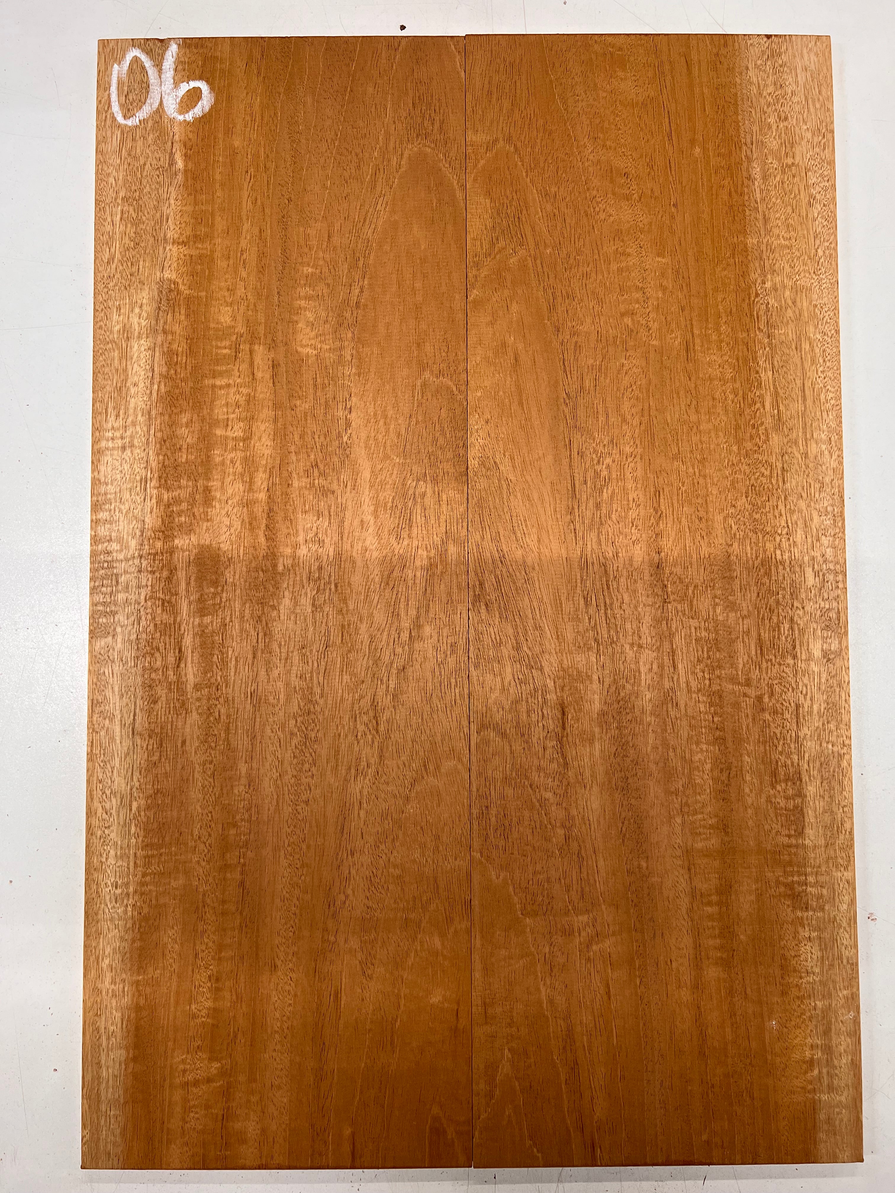 Beautiful Flame Honduran Mahogany Guitar Drop Tops 21" x 7" x 1/4" #06 - Exotic Wood Zone - Buy online Across USA 