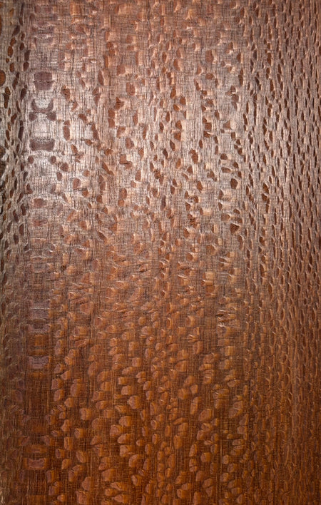 Leopardwood Guitar Drop Top - 21-1/4" x 7-1/8" x 3/8" #2021 Exotic Wood Zone 