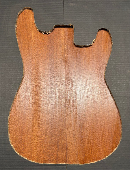 Leopardwood Guitar Drop Top - 21-1/4" x 7-1/8" x 3/8" #2022 Exotic Wood Zone 