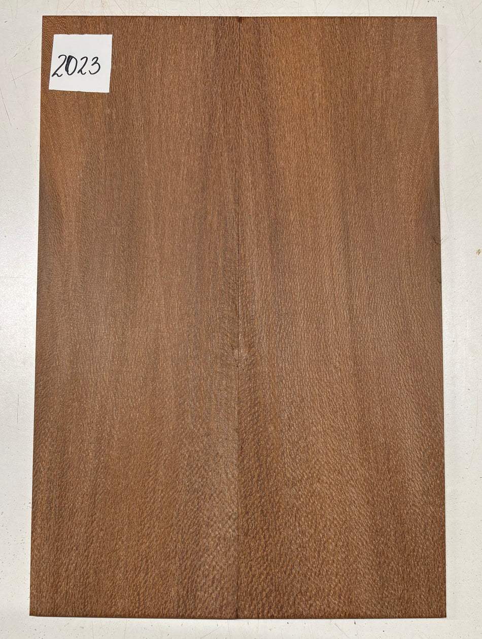 Leopardwood Guitar Drop Top - 21-1/4" x 7-1/8" x 3/8" #2023 Exotic Wood Zone 