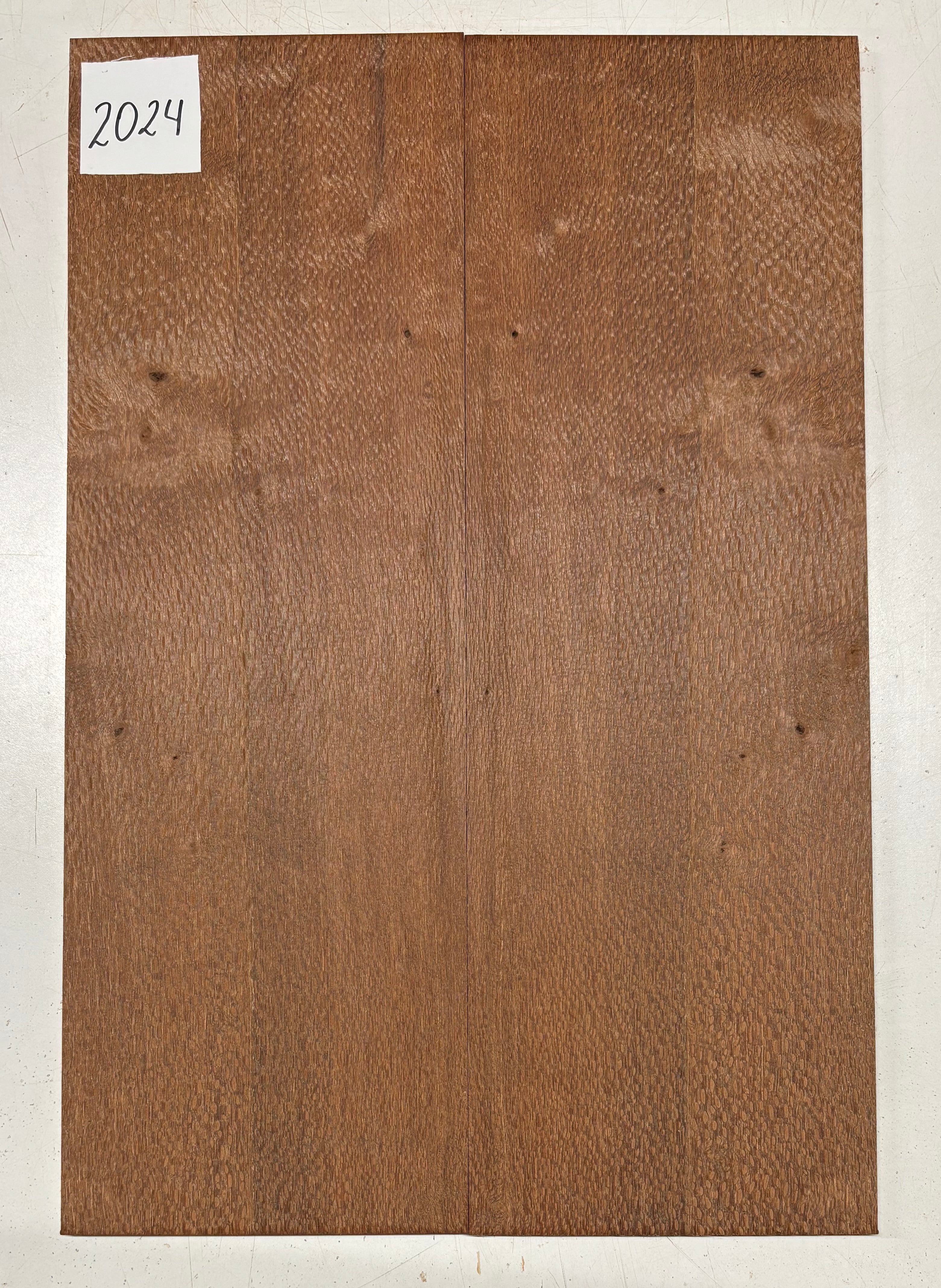 Leopardwood Guitar Drop Top - 21-1/4" x 7-1/8" x 3/8" #2024 Exotic Wood Zone 