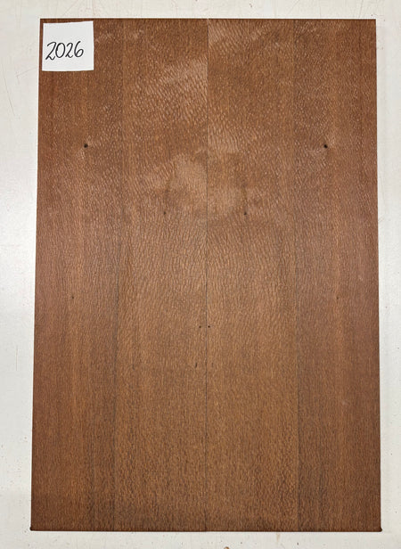 Leopardwood Guitar Drop Top - 21-1/4" x 7-1/8" x 3/8" #2026 Exotic Wood Zone 