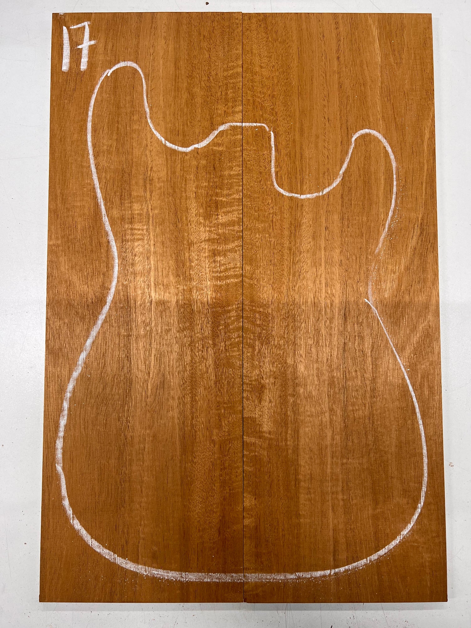 Beautiful Flame Honduran Mahogany Guitar Drop Tops 21&quot; x 7&quot; x 1/4&quot; 