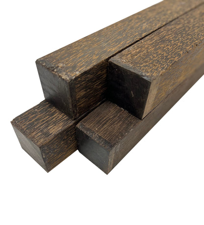Pack Of 5 , Black Palm Turning Blanks 2&quot; x 2&quot; - Exotic Wood Zone - Buy online Across USA 