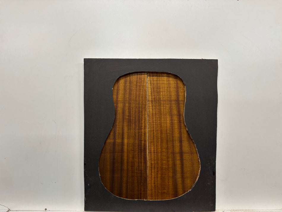 Juego de fondo y aros de guitarra de grado AAAA Dreadnought de palisandro de la India Oriental #61 