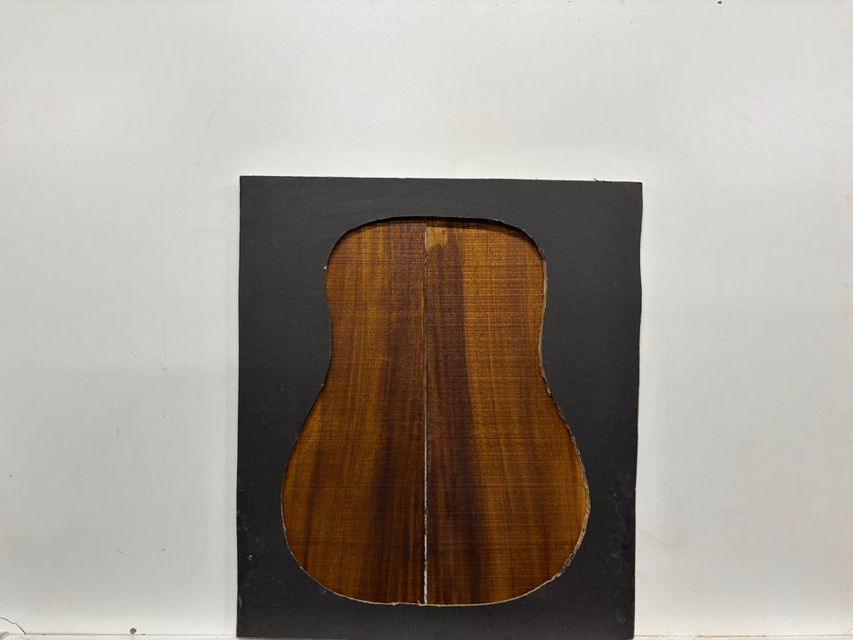 Juego de fondo y aros de guitarra de grado AAAA Dreadnought de palisandro de la India Oriental #61 