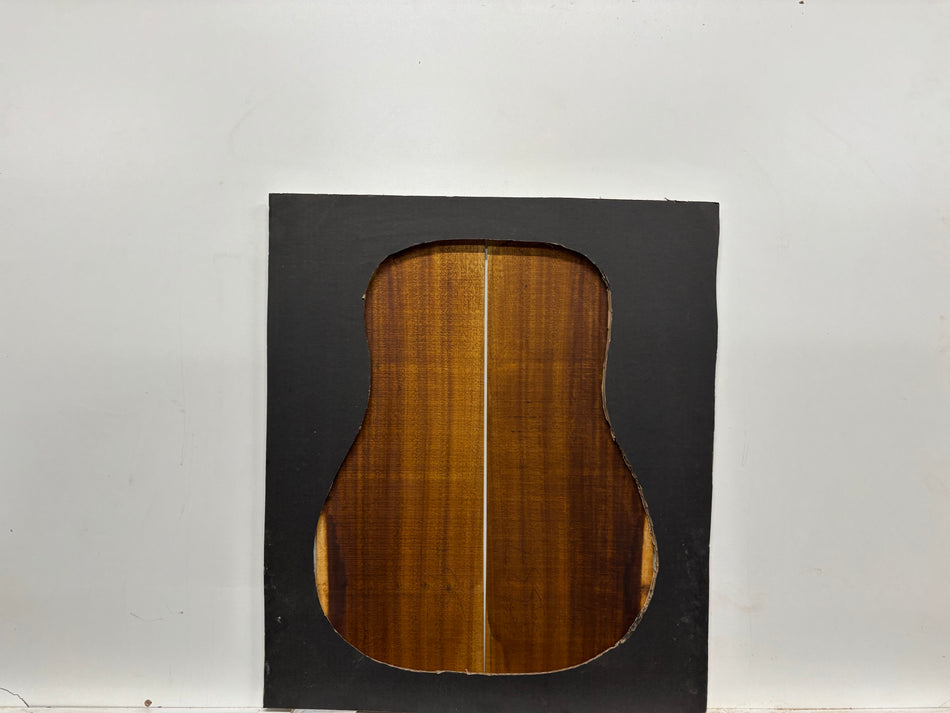 Juego de fondo y aros de guitarra de grado AAAA Dreadnought de palisandro de la India Oriental #61 