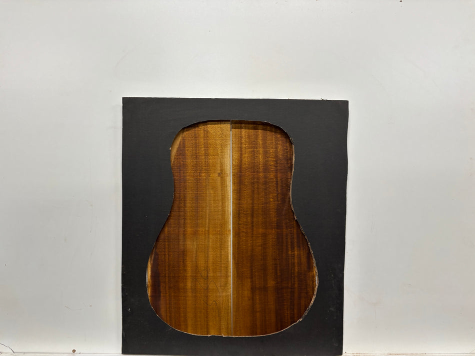 Juego de fondo y aros de guitarra de grado AAAA Dreadnought de palisandro de la India Oriental #61 