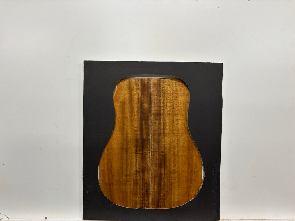 Juego de fondo y aros de guitarra de grado AAAA Dreadnought de palisandro de la India Oriental #61 