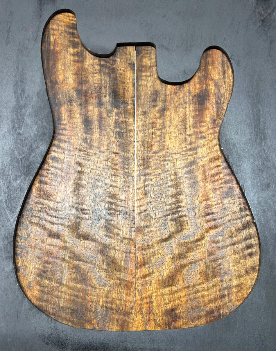 Chocolate Flame Mango Guitar Drop Top (Buy 1 + Get 1 FREE) Exotic Wood Zone 