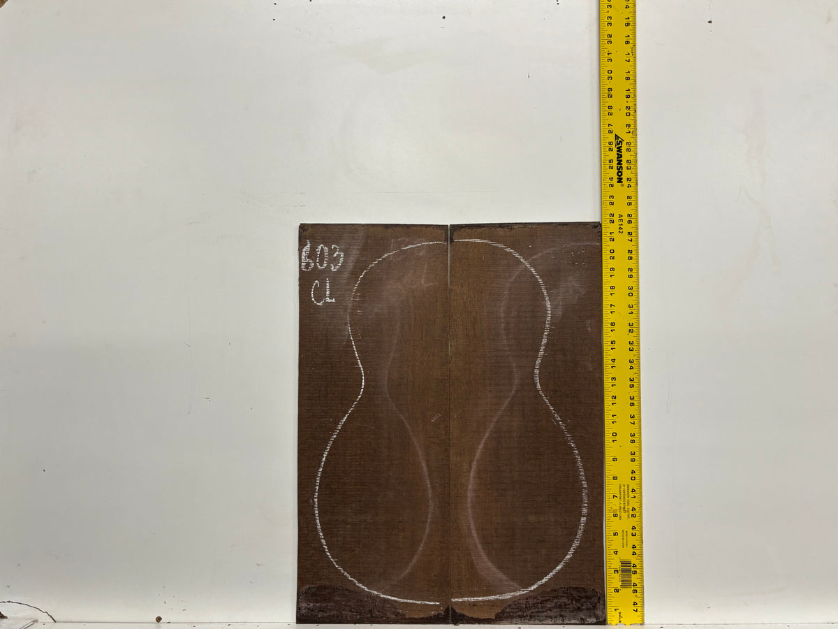 Indian Laurel Classical Guitar Back and Side Set #603 - Exotic Wood Zone