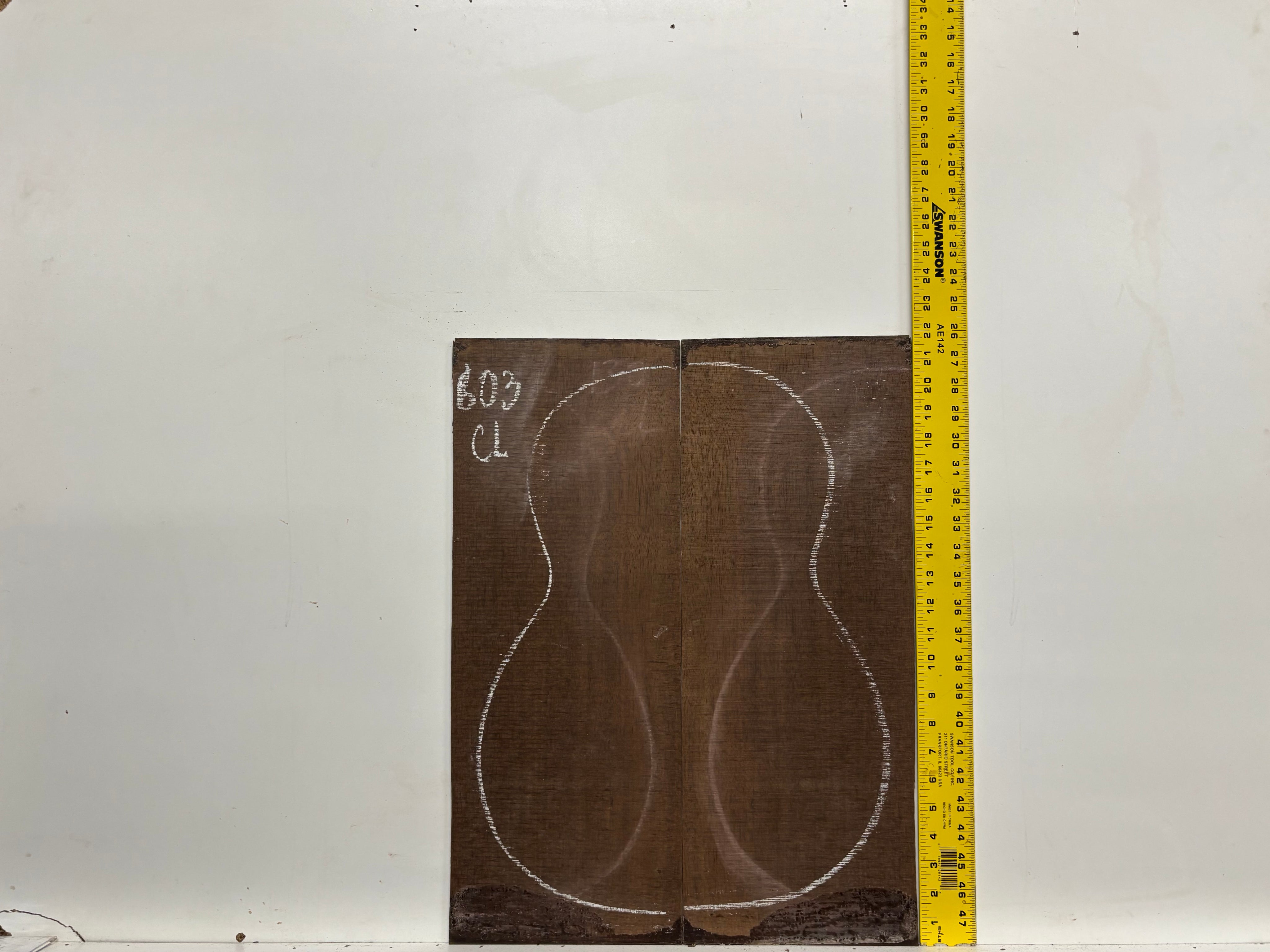 Indian Laurel Classical Guitar Back and Side Set #603 - Exotic Wood Zone
