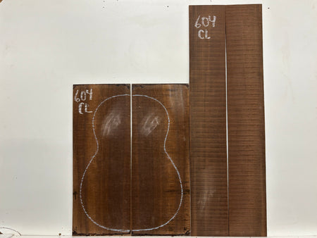 Indian Laurel Classical Guitar Back and Side Set #604 - Exotic Wood Zone