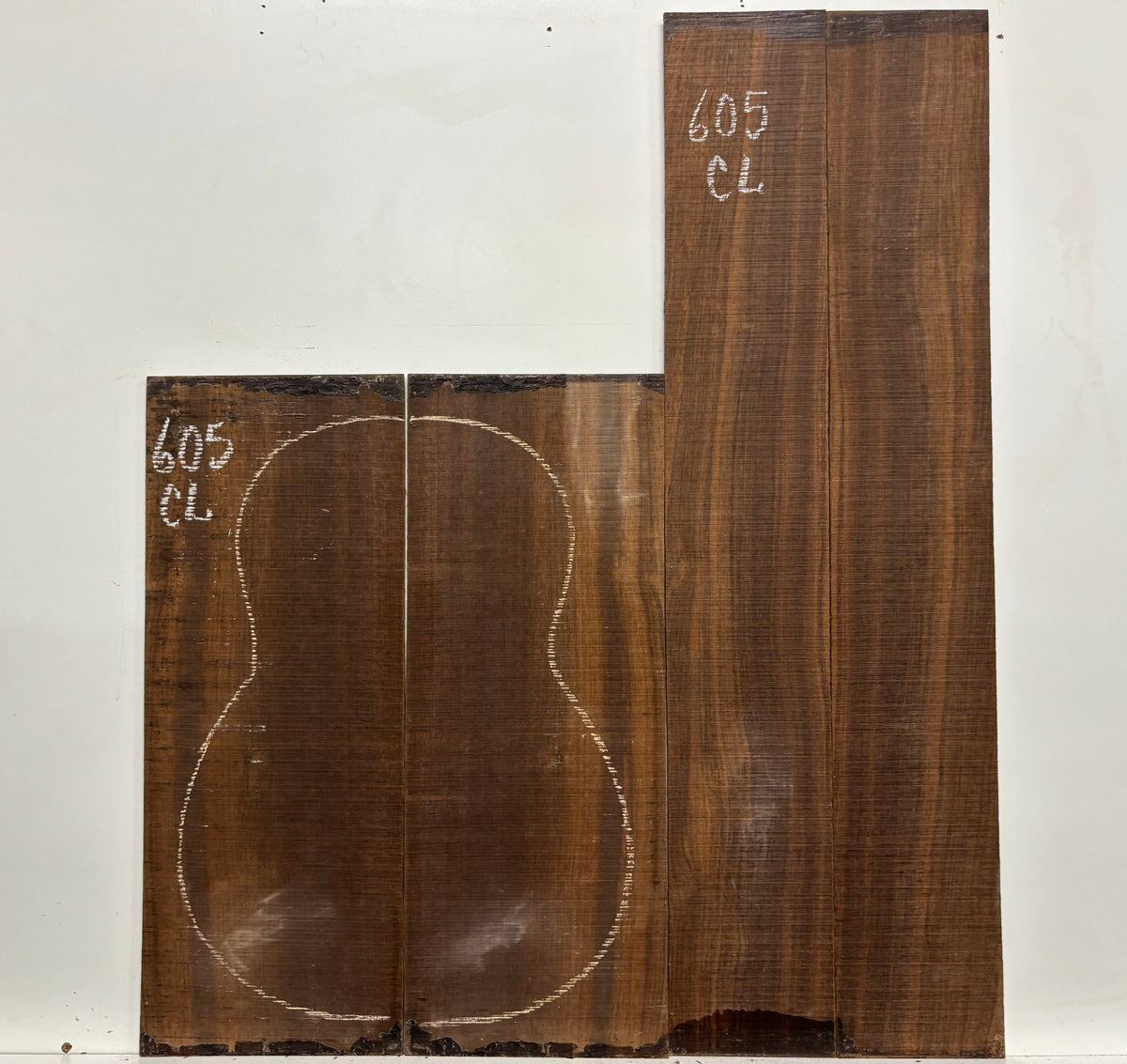 Indian Laurel Classical Guitar Back and Side Set #605 - Exotic Wood Zone