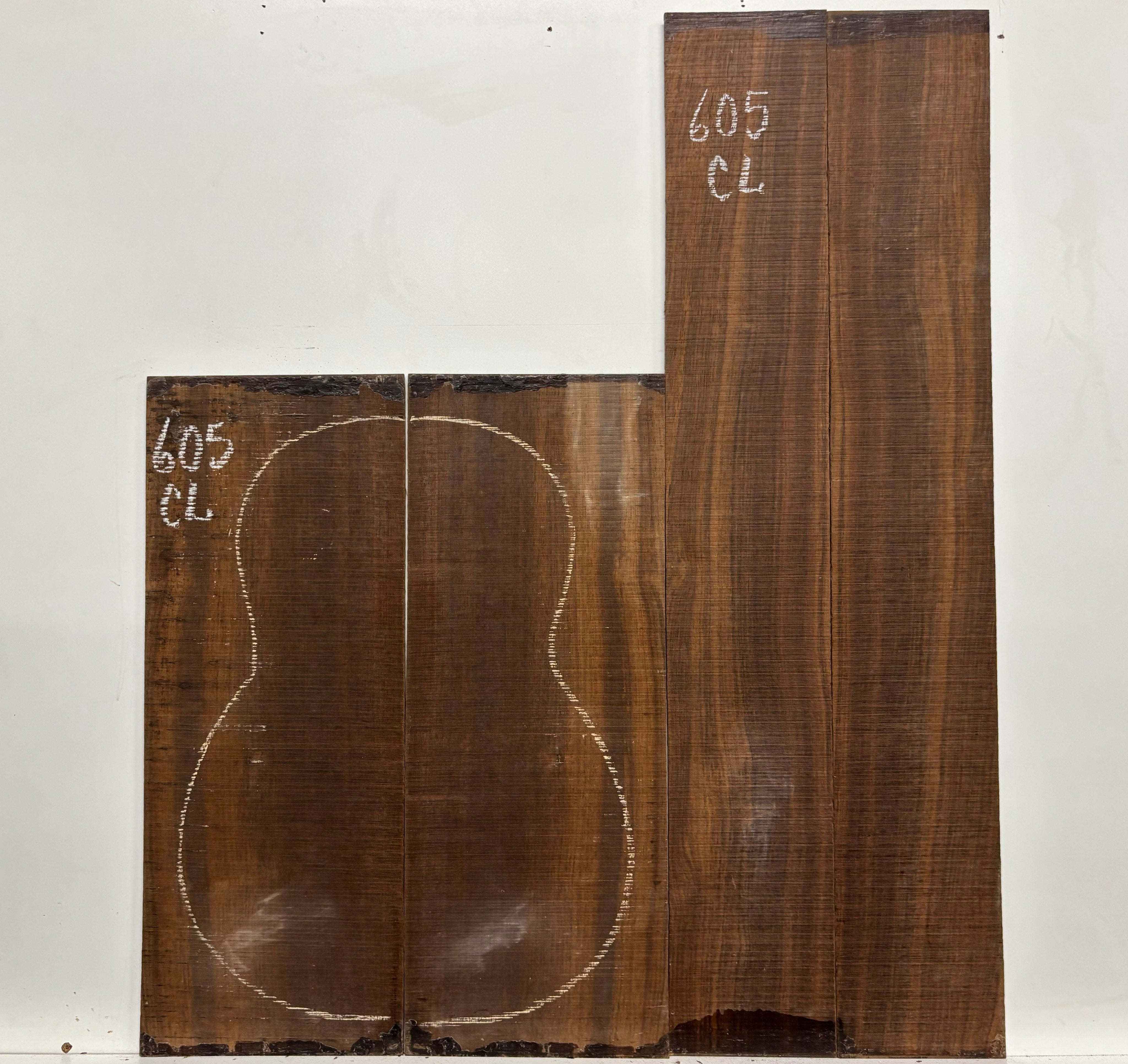 Indian Laurel Classical Guitar Back and Side Set #605 - Exotic Wood Zone
