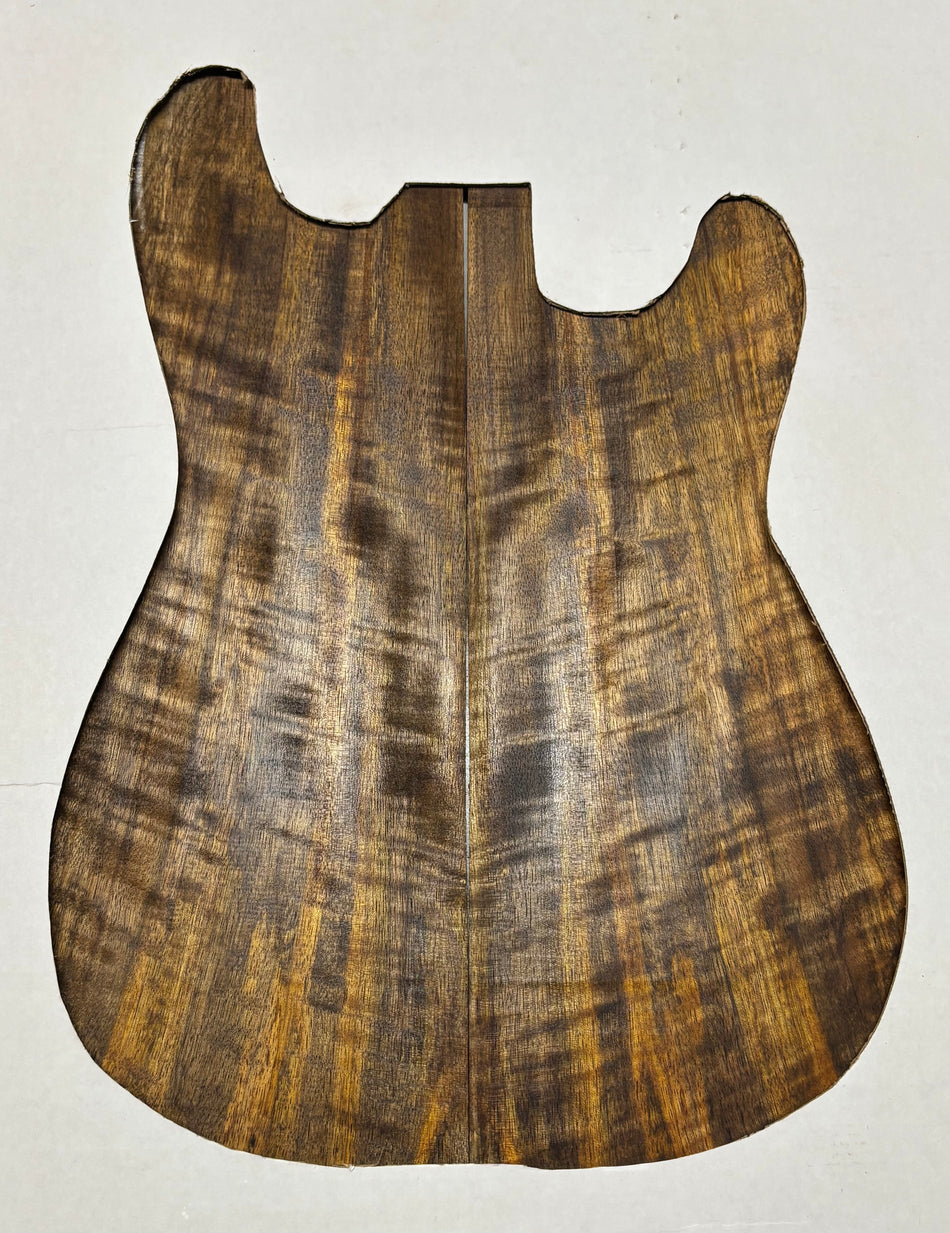 Juego de fondo y aros de guitarra de grado AAAA Dreadnought de palisandro de la India Oriental #61 