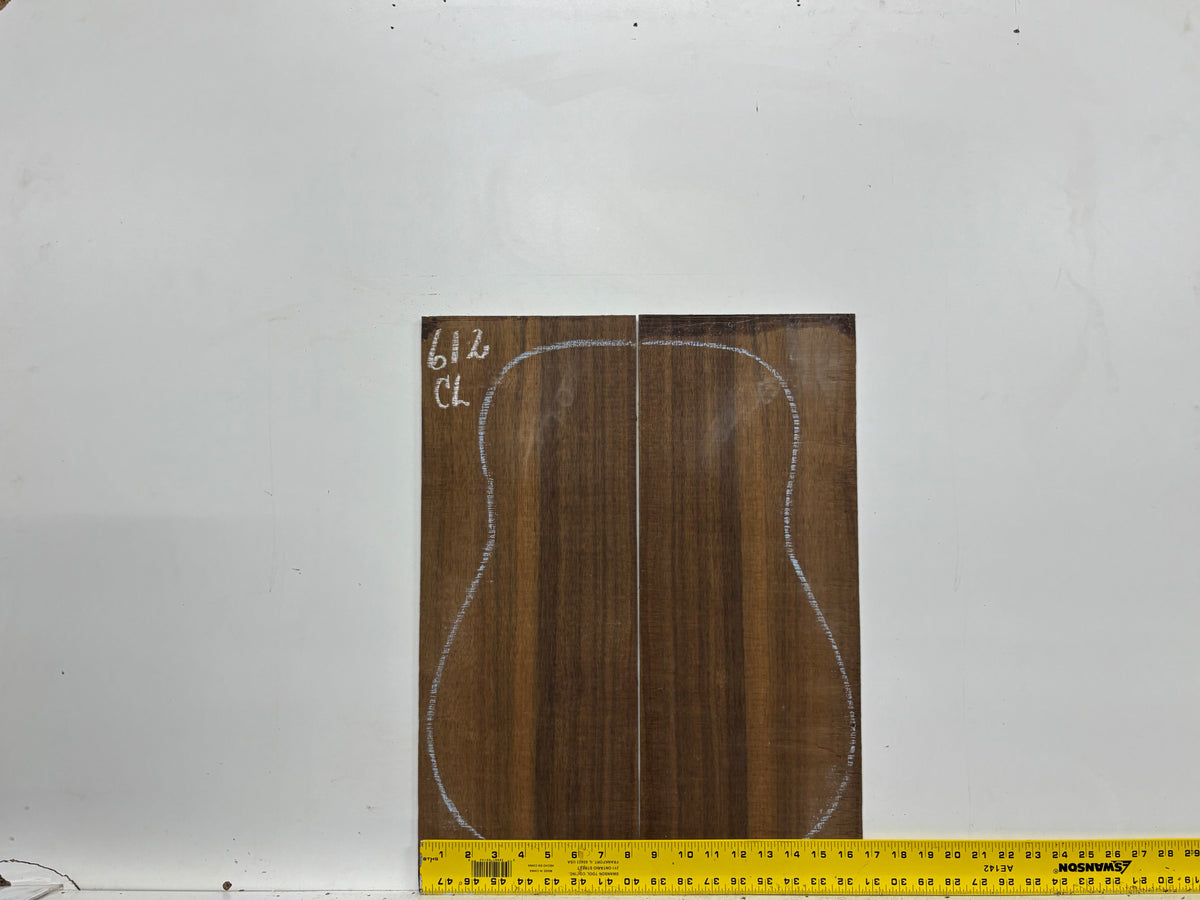 Indian Laurel Classical Guitar Back and Side Set #612 - Exotic Wood Zone