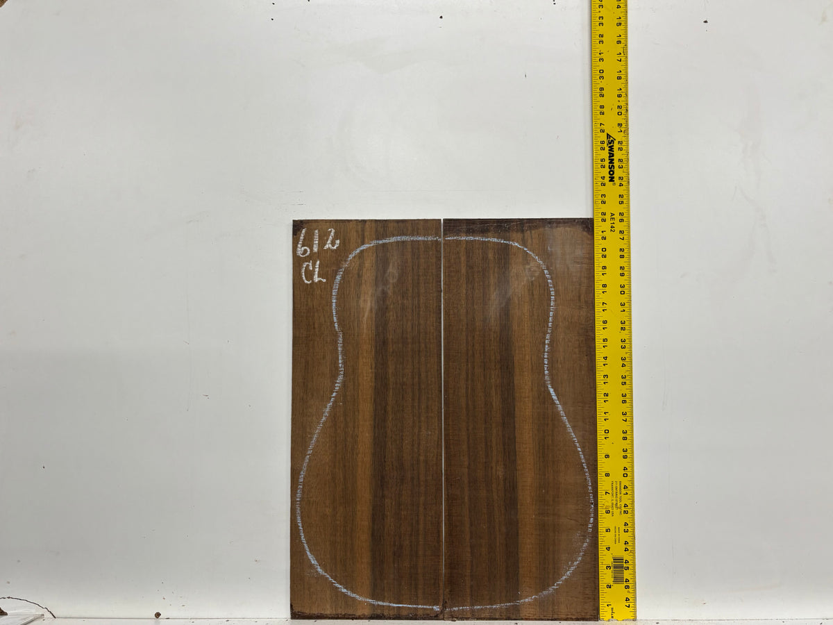 Indian Laurel Classical Guitar Back and Side Set #612 - Exotic Wood Zone
