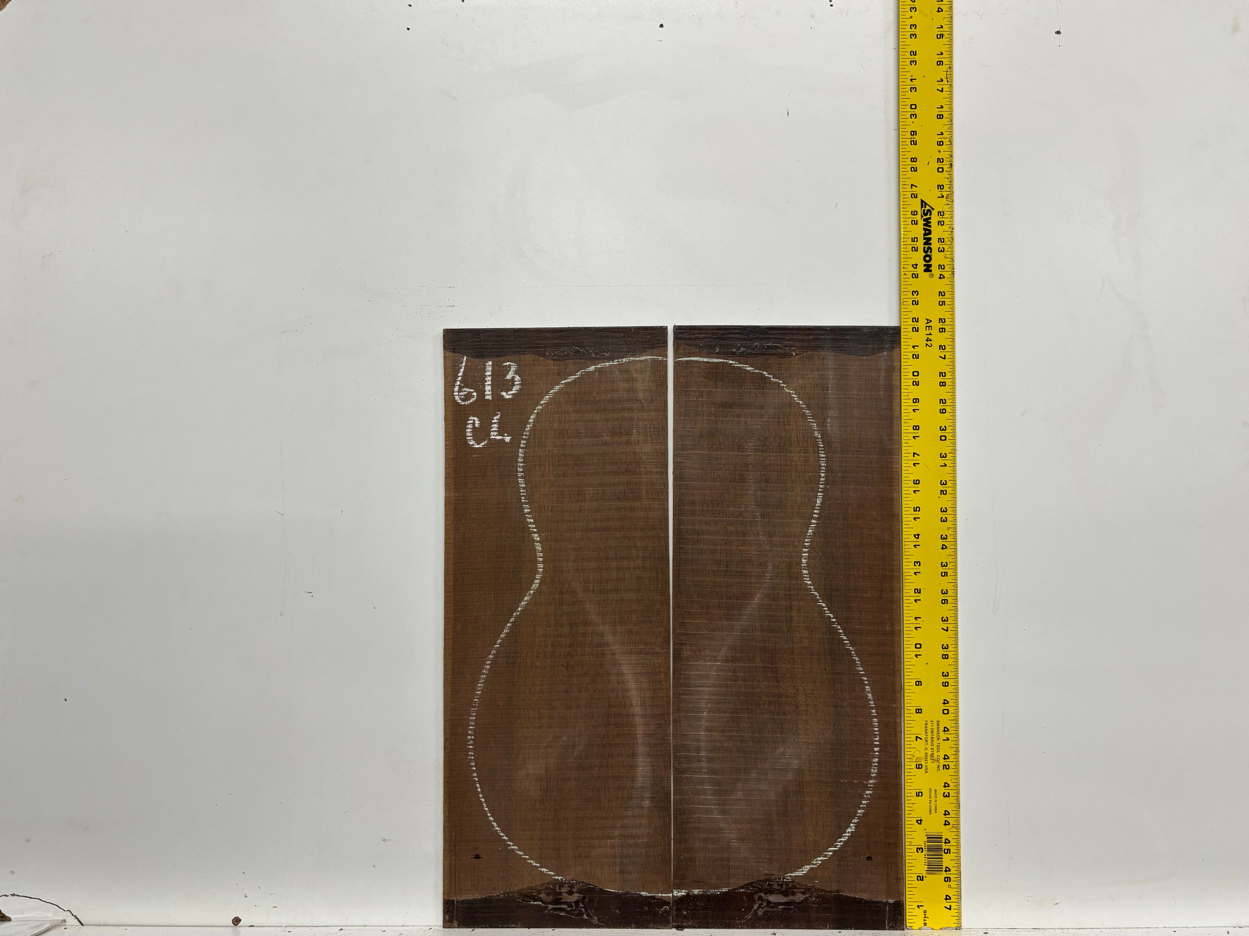 Indian Laurel Classical Guitar Back and Side Set #613 - Exotic Wood Zone