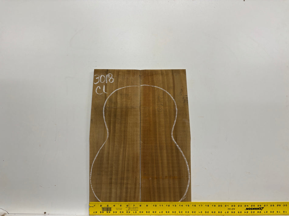 Juego de fondo y aros de guitarra de grado AAAA Dreadnought de palisandro de la India Oriental #61 