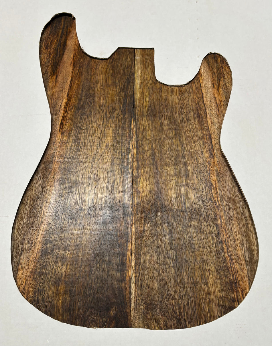 Chocolate Flame Mango Guitar Drop Top - 22" x 7-1/4" x 1/4" #115