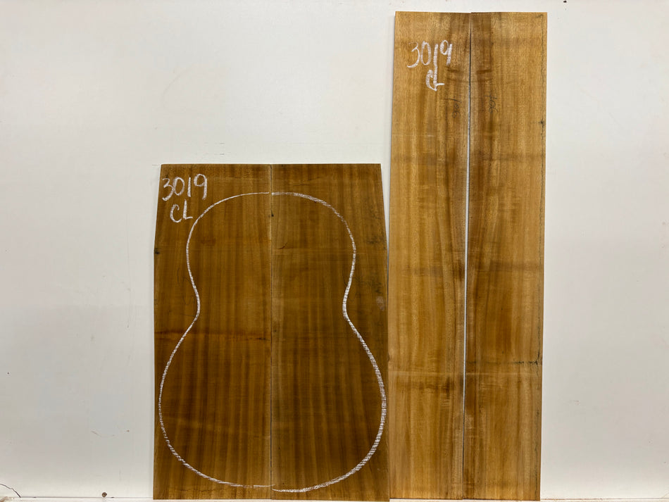 Juego de fondo y aros de guitarra de grado AAAA Dreadnought de palisandro de la India Oriental #61 