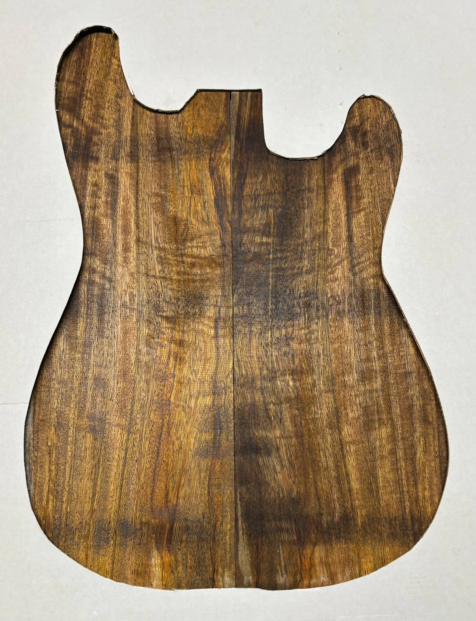 Chocolate Flame Mango Guitar Drop Top - 22" x 7-1/4" x 1/4" #116