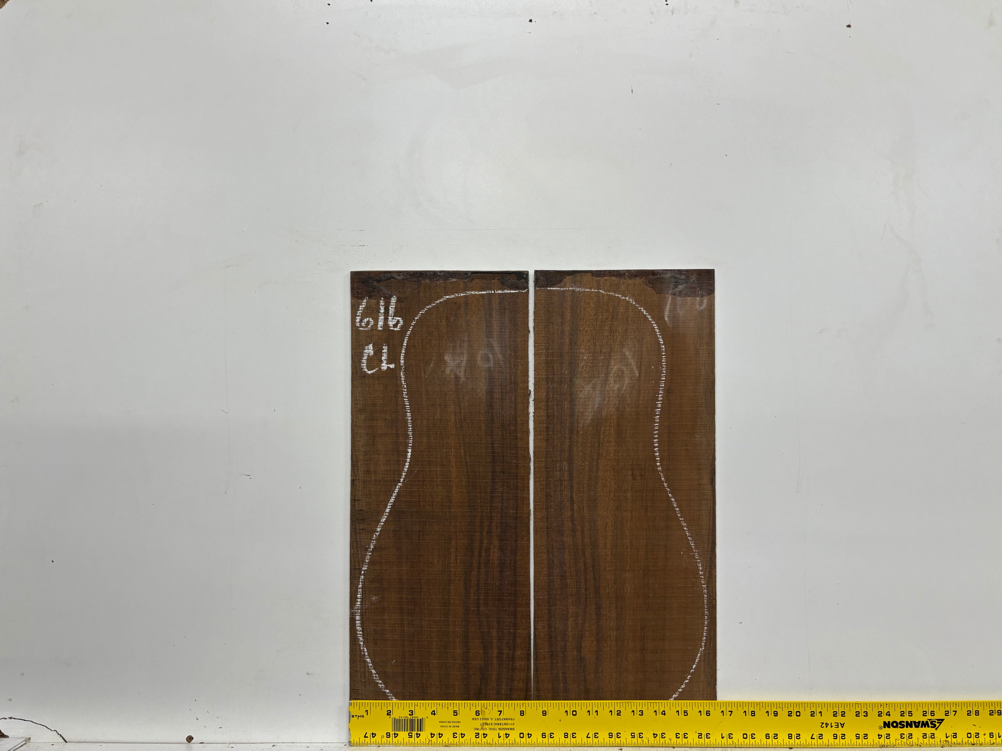 Indian Laurel Classical Guitar Back and Side Set #616 - Exotic Wood Zone
