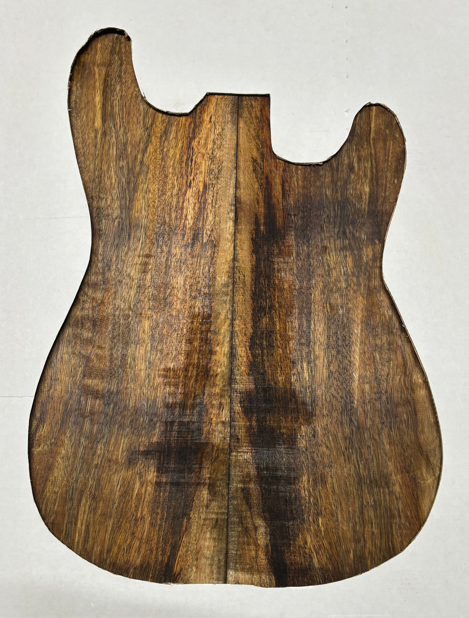Chocolate Flame Mango Guitar Drop Top - 22" x 7-1/4" x 1/4" #118