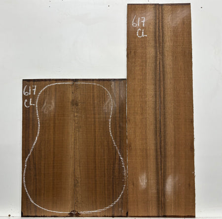 Indian Laurel Classical Guitar Back and Side Set #617 - Exotic Wood Zone