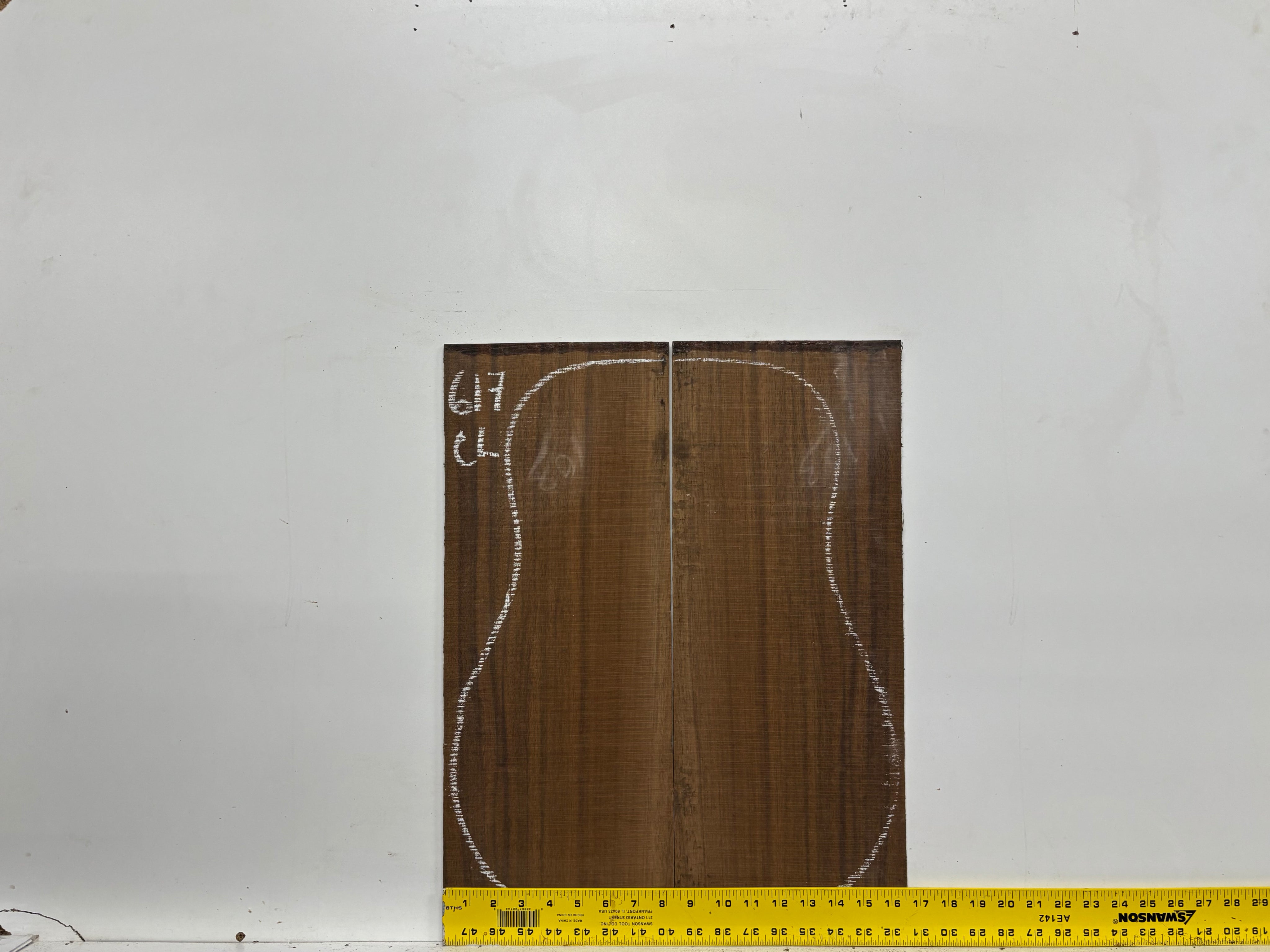 Indian Laurel Classical Guitar Back and Side Set #617 - Exotic Wood Zone