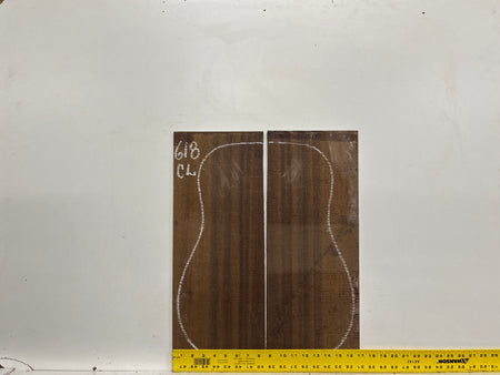 Indian Laurel Classical Guitar Back and Side Set #618 - Exotic Wood Zone
